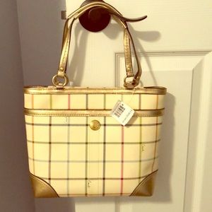 NWT Coach Tattersall Tote